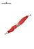 Moli bracelet for men with red thread and silver detailing for a stylish accessory