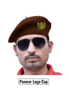 Panwar Logo & Beret Cap By Singh Brand