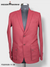 Modern Marwar premium gun pocket blazer in maroon with stylish double front pockets and button detailing