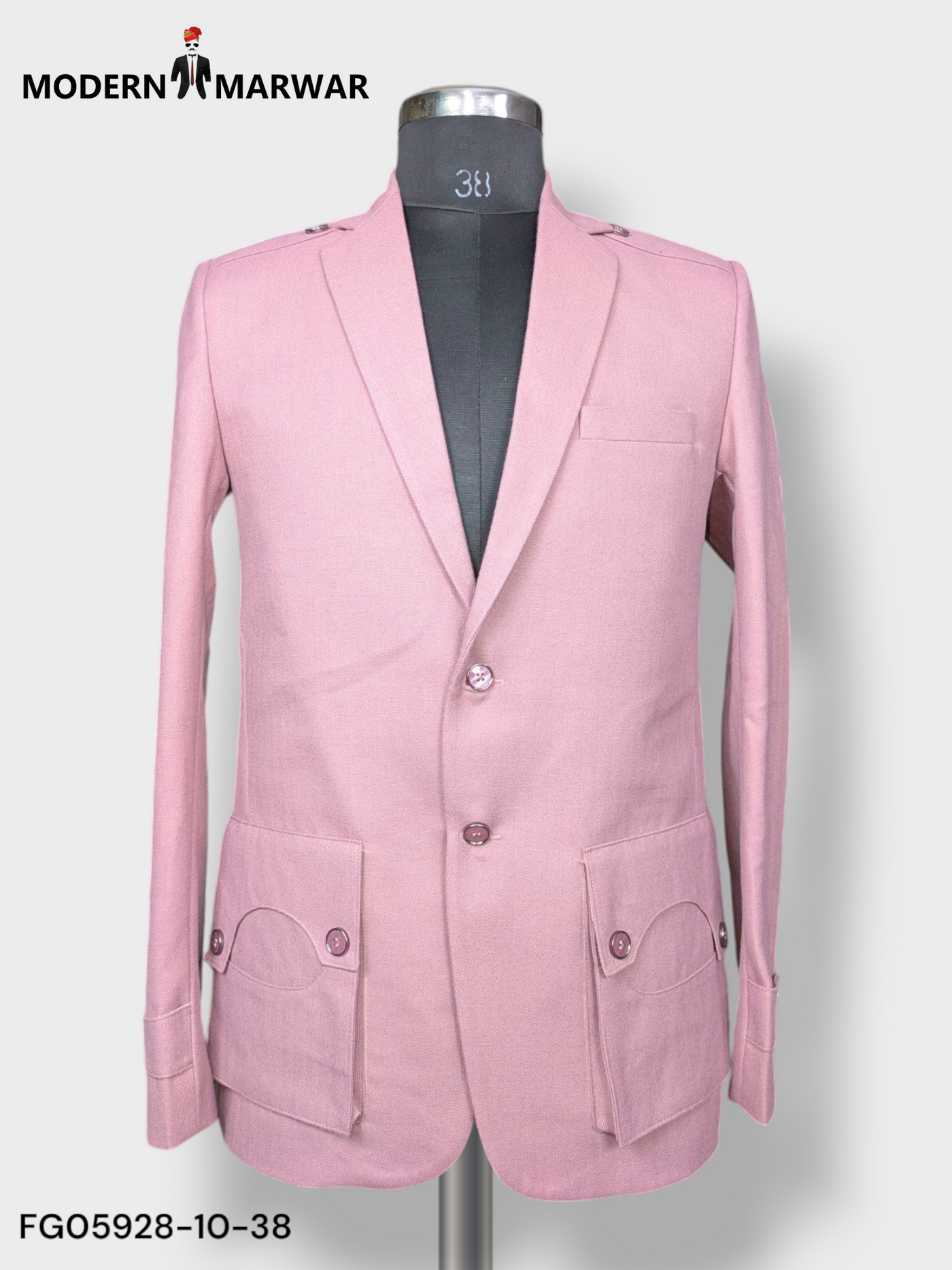 GUN POCKET BLAZER