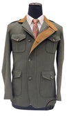 Stylish green premium Jodhpuri suit with elegant design and multiple pockets for formal occasions