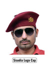 Sisodiye Lobo & Beret Cap - Regal Heritage Style