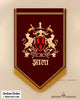 Jhala Logo – Royal Flag for Wedding & Home Decoration