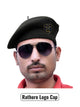 Singh Rathore Logo & Beret Cap - Regal Wedding Style