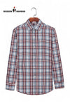 Modern Marwar men's checked shirts in a stylish plaid pattern, perfect for casual wear