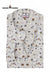 Singh men's floral printed casual shirt in light color with multi-colored floral pattern