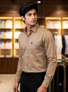 SINGH Men's Plain Shirt -15-101-7 Premium Royal Elegance