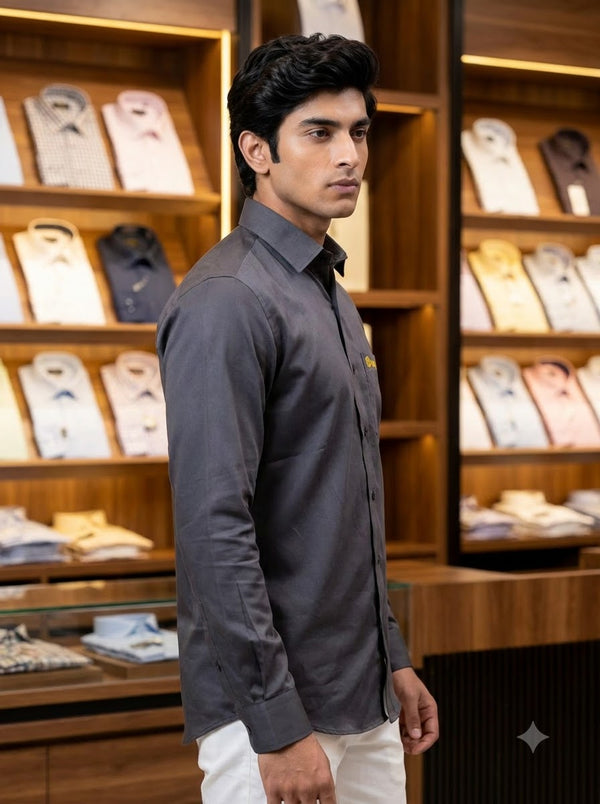 Singh Royal Lycra-5040 Mens Shirts: Regal Elegance for Weddings