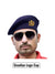 Default navy beret cap worn at an angle with Sisodiye Logo & Beret Cap for Regal Style