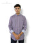 Stylish men's shirt from Modern Marwar featuring a unique paisley pattern and rolled sleeves