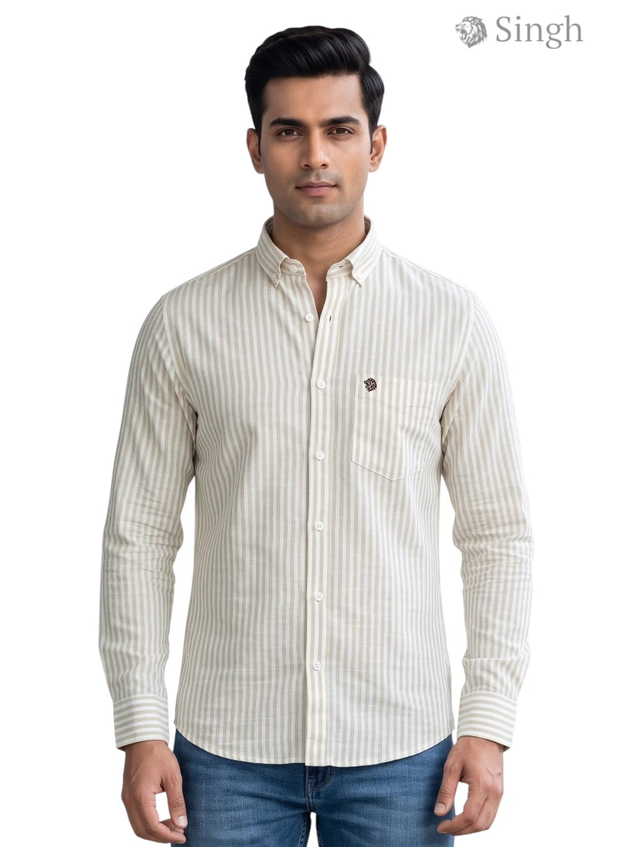 Singh Men's Shirt - Luxurious Heritage Elegance
