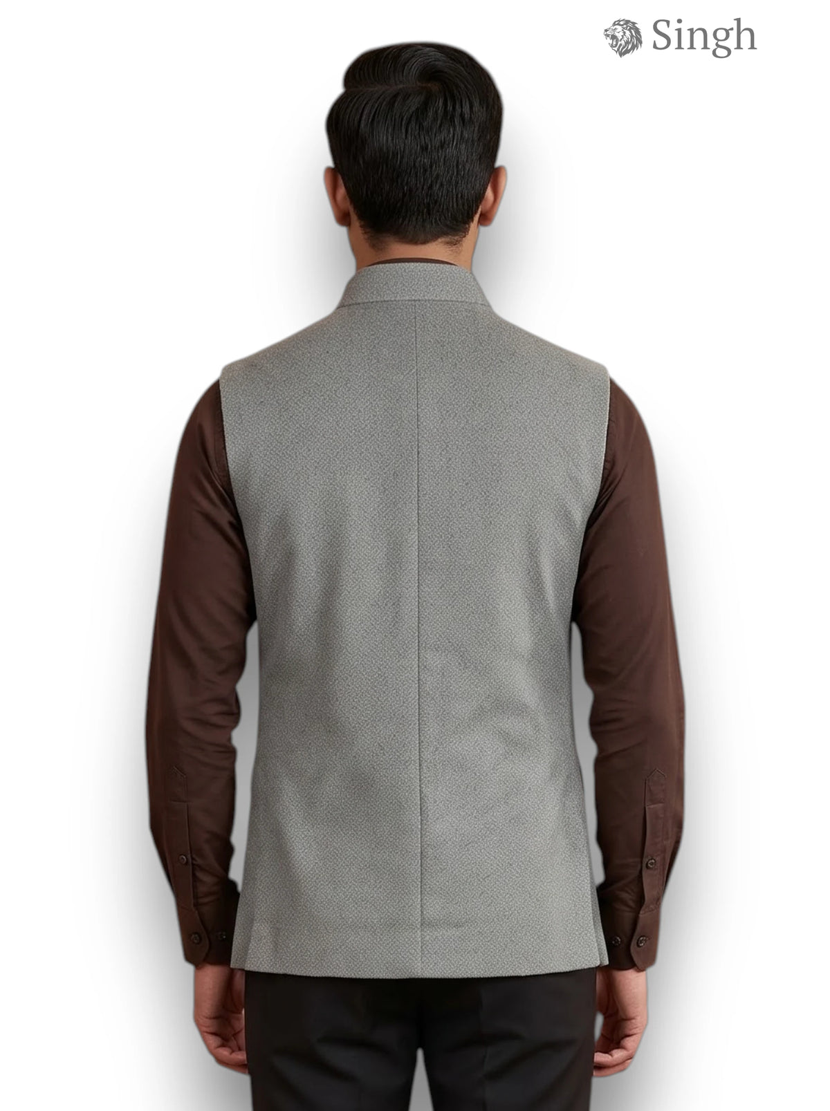 Singh Velvet Koti-20-5023-6: Luxury Wedding Vest