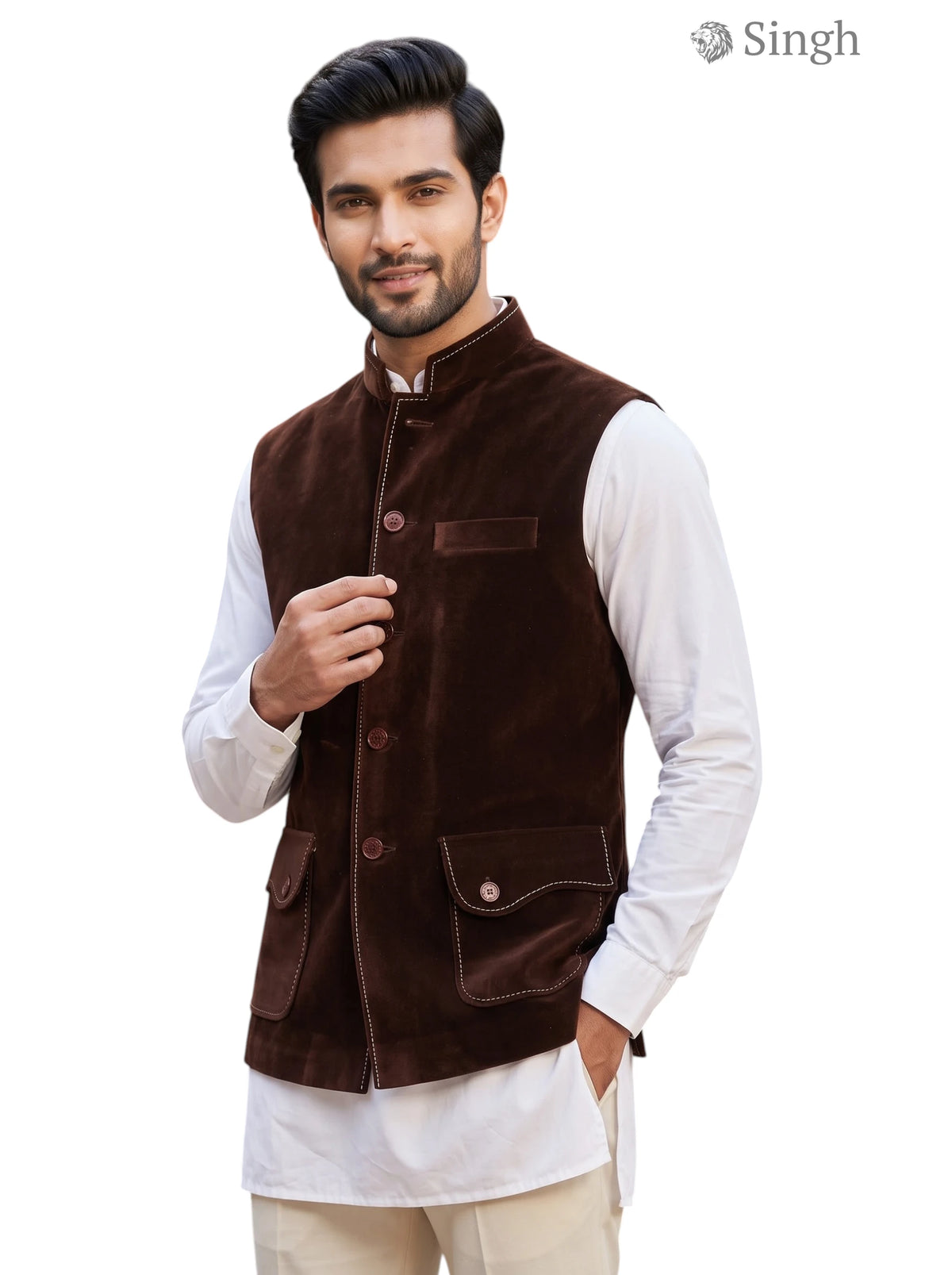 Singh Simple Koti CT (Mens)-2003-5 Regal Heritage Elegance