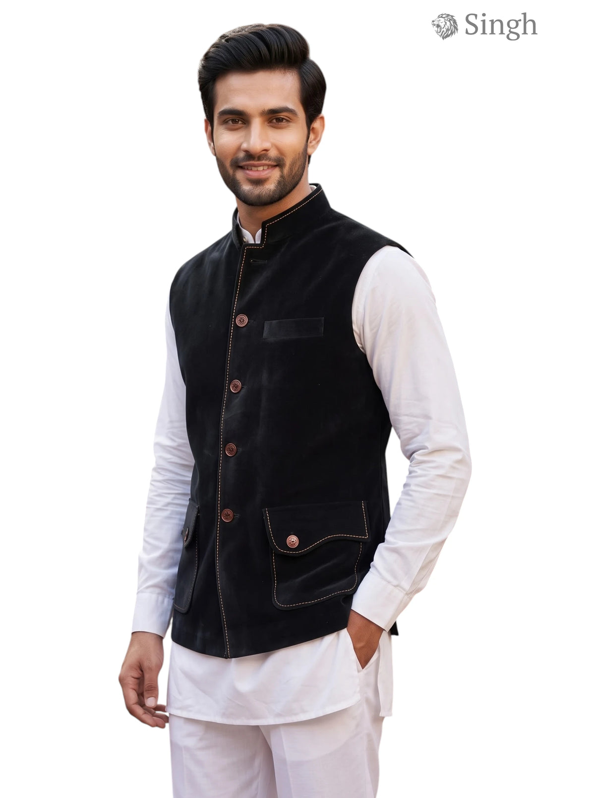 Singh Simple Koti CT (Mens)-2003-5 Regal Heritage Elegance