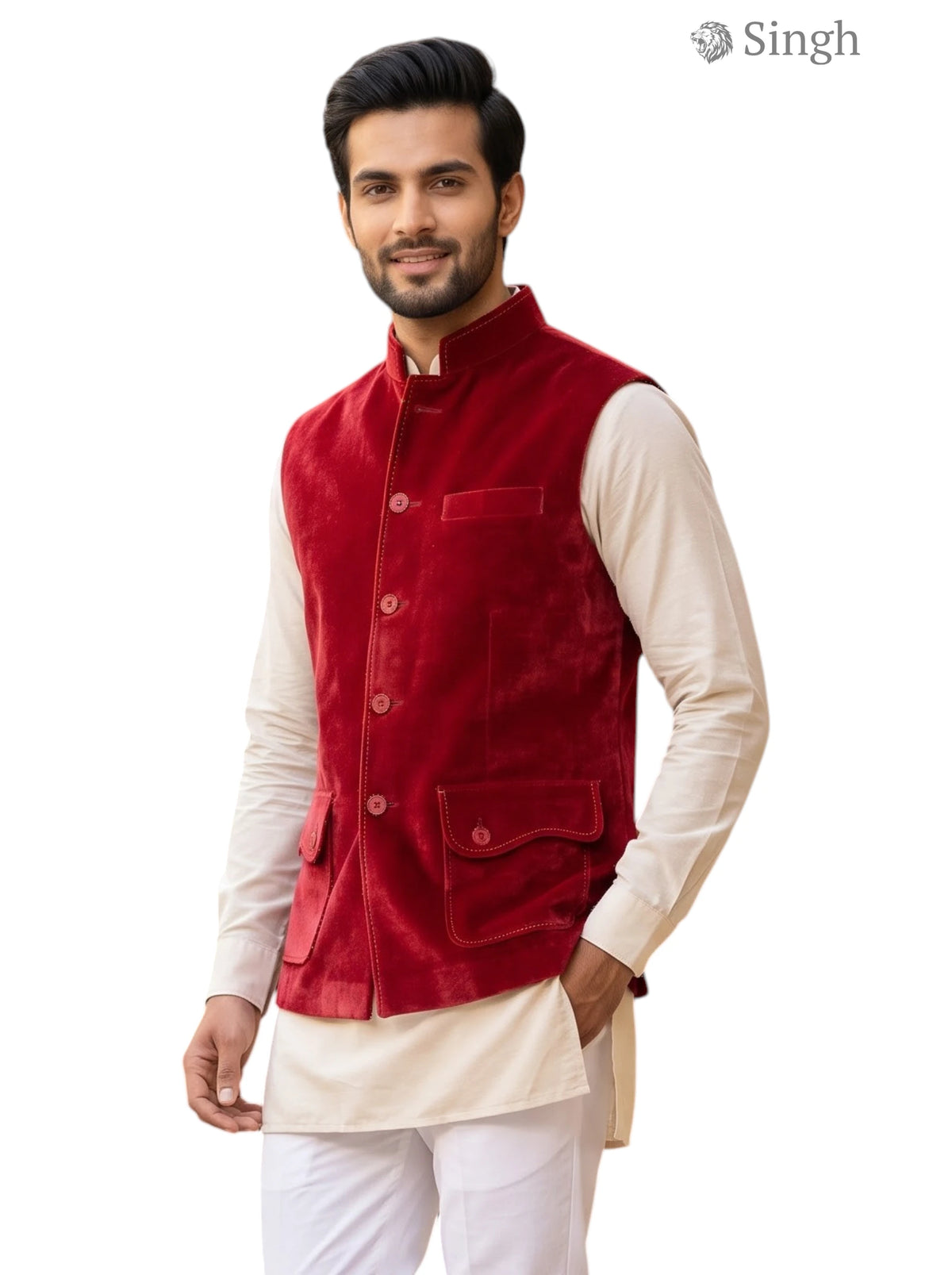 Singh Simple Koti CT (Mens)-2003-5 Regal Heritage Elegance