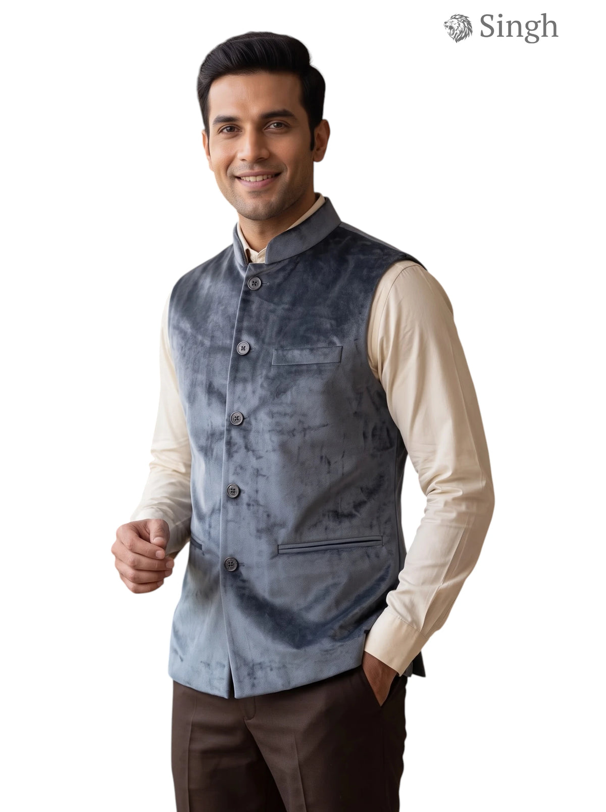 Singh Velvet Koti-5060-13 for Regal Weddings