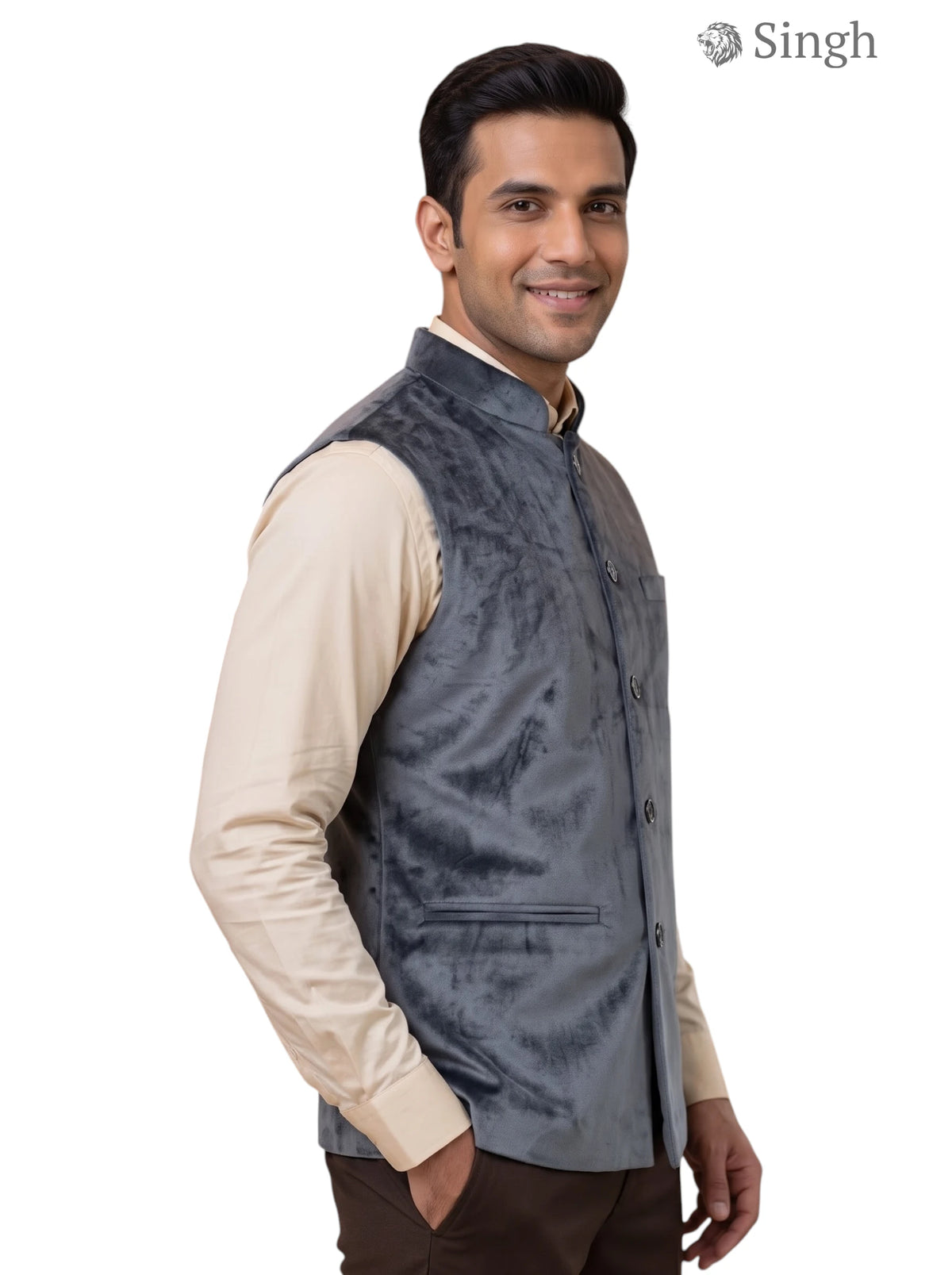 Singh Velvet Koti-5060-13 for Regal Weddings