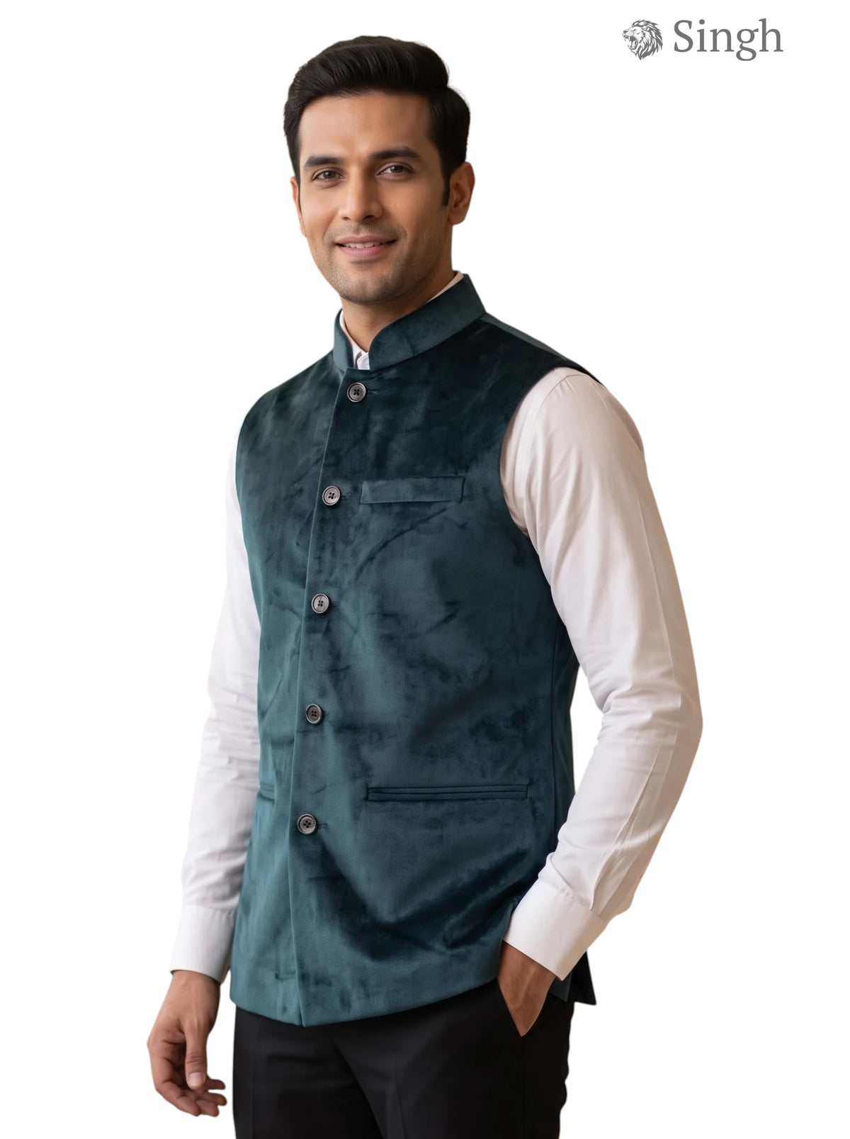 Singh Velvet Koti-5060-13 for Regal Weddings