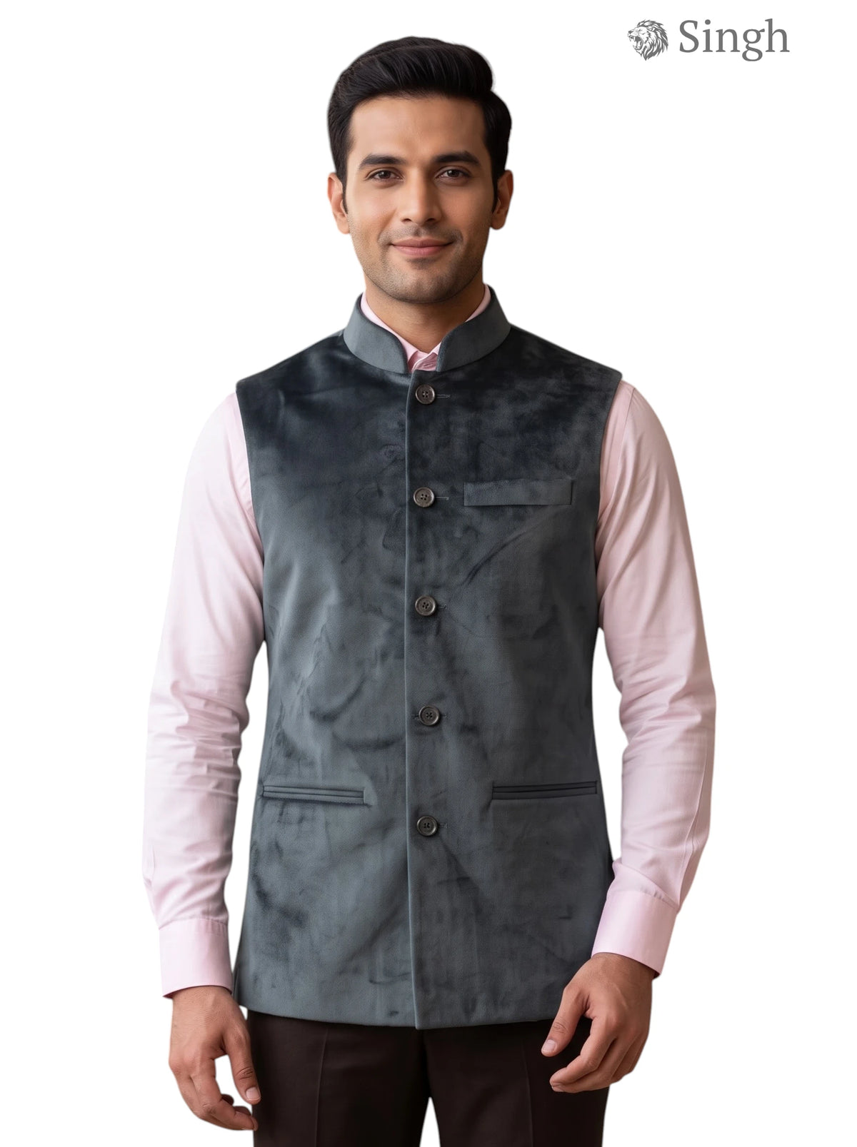 Singh Velvet Koti-5060-13 for Regal Weddings