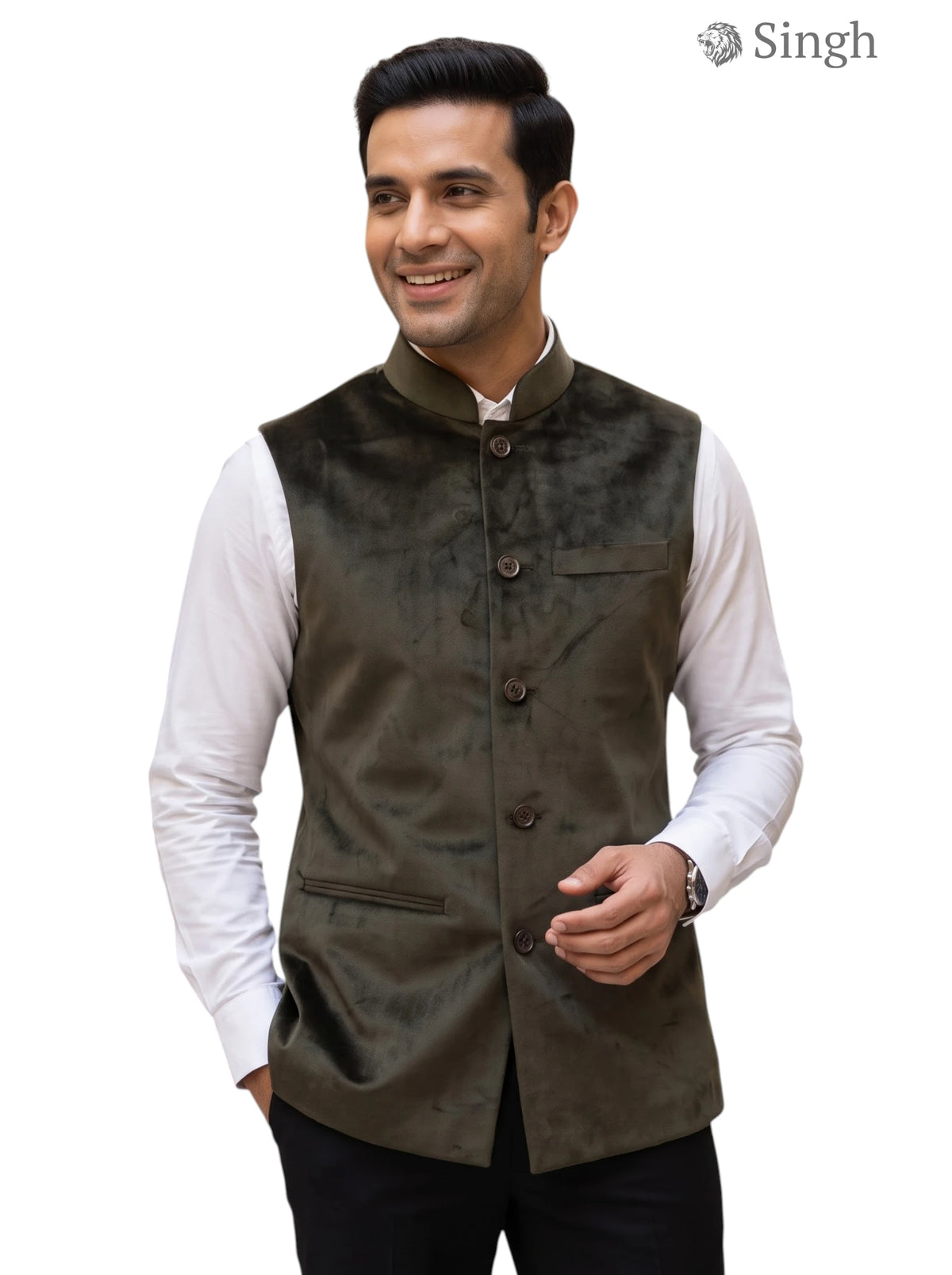 Singh Velvet Koti-5060-13 for Regal Weddings