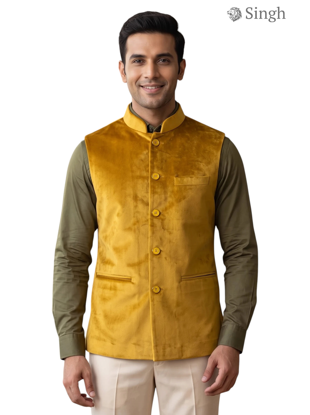 Singh Velvet Koti-5060-13 for Regal Weddings