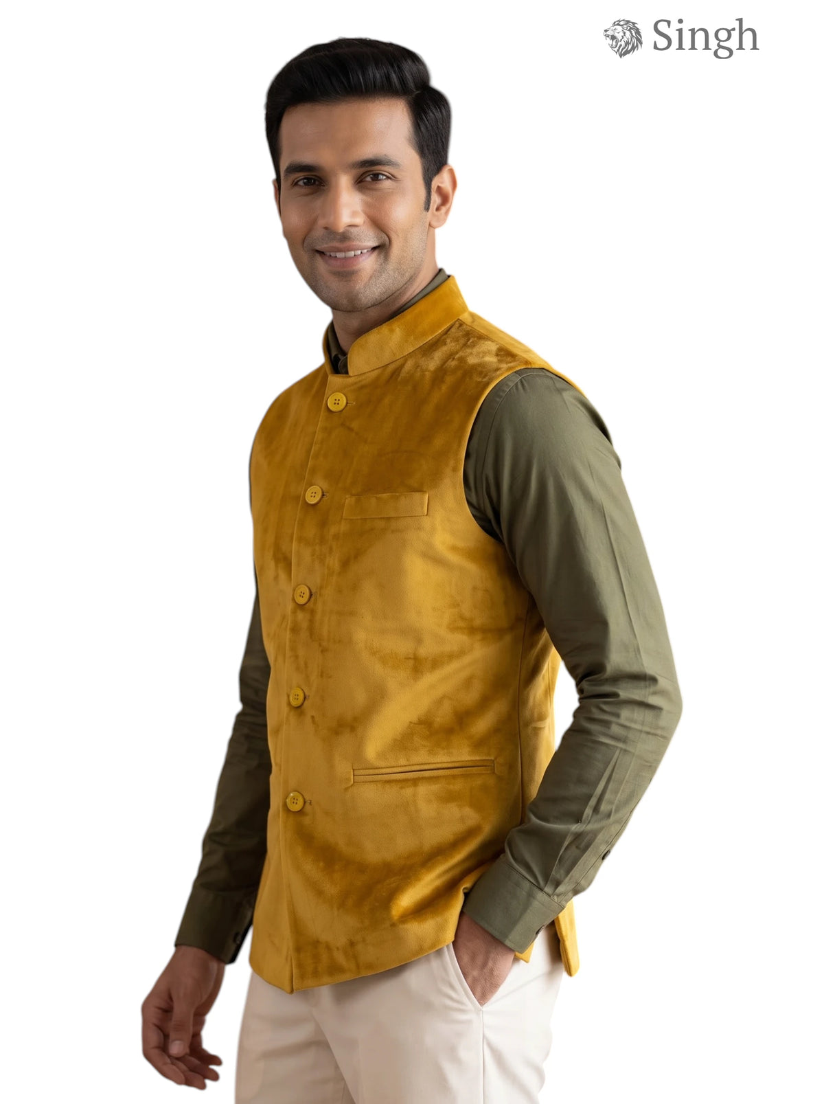 Singh Velvet Koti-5060-13 for Regal Weddings