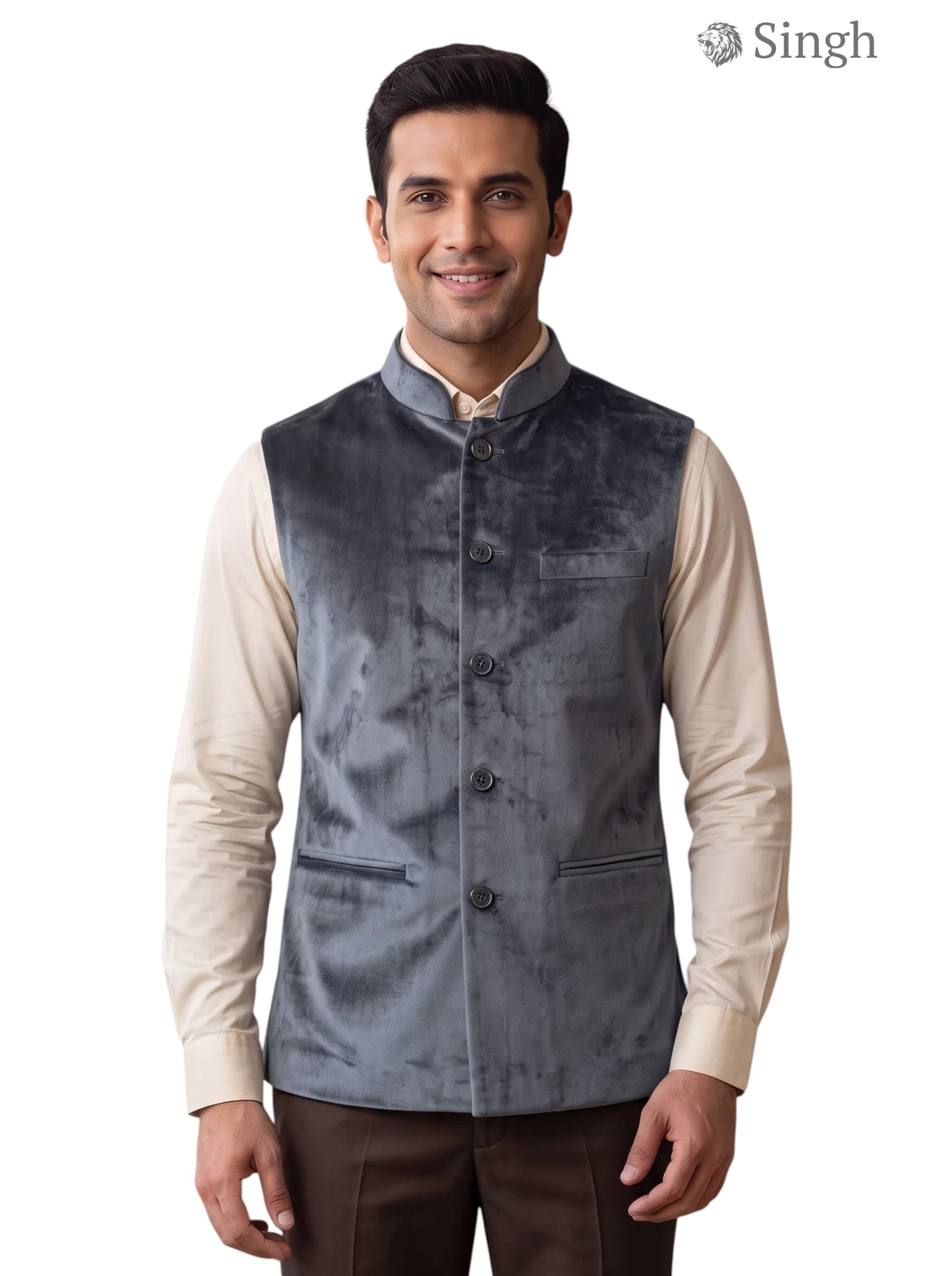 Singh Velvet Koti-5060-13 for Regal Weddings