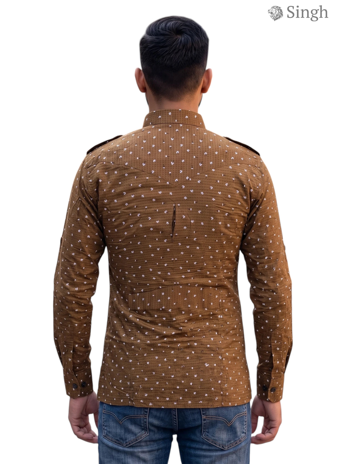 Singh Premium Hunting Shirts-1308-256 for Regal Elegance