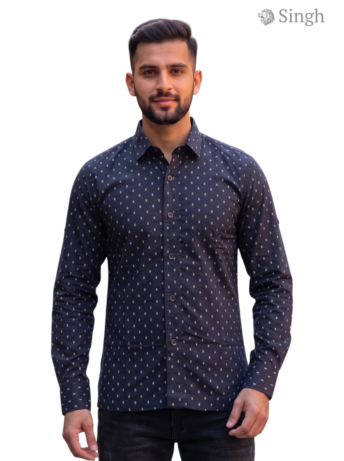 SINGH Hunting Shirts-1308-287: Regal Ethnic Elegance