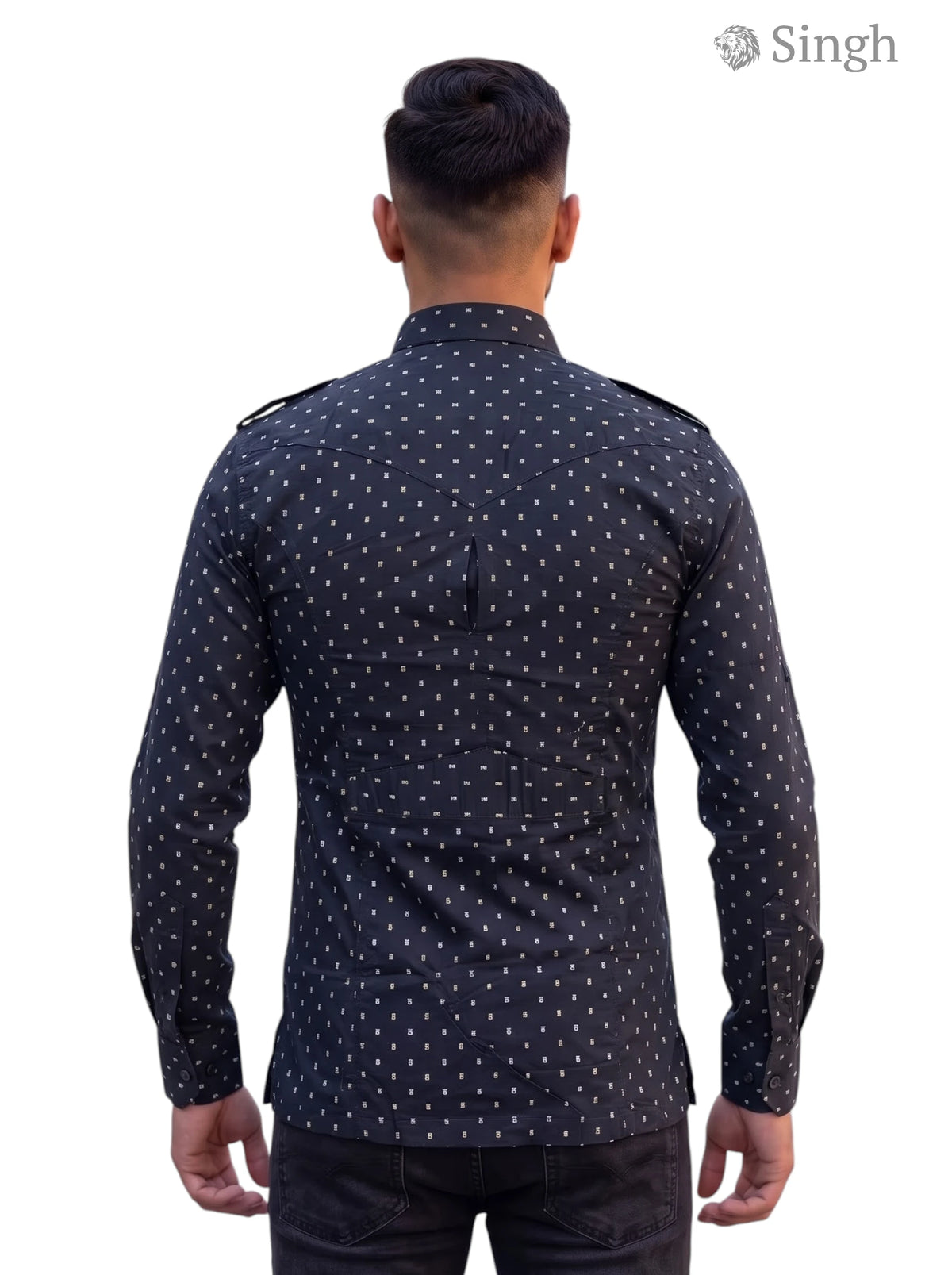 SINGH Hunting Shirts-1308-287: Regal Ethnic Elegance