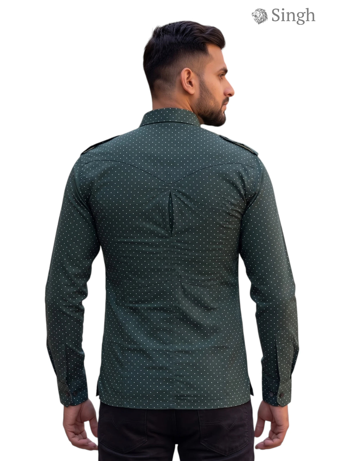 SINGH Hunting Shirts-1308-266: Royal Elegance for Men