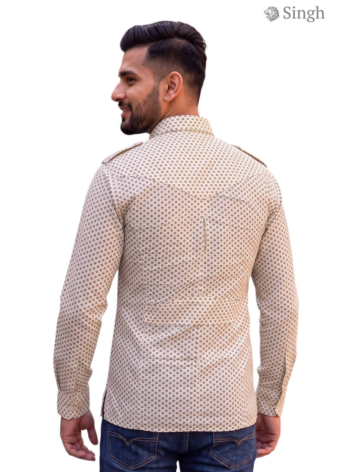 Singh HUNTING SHIRTS-1308-294 for Regal Elegance