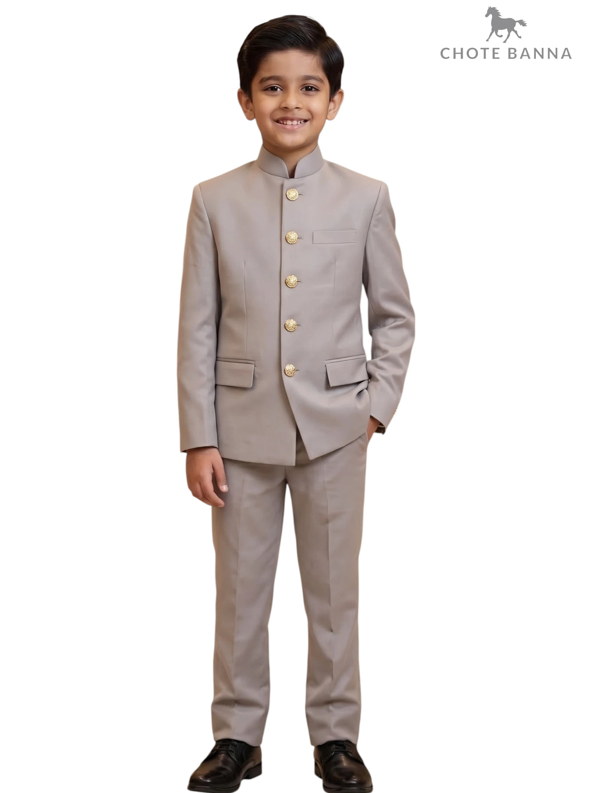 Chotte Banna Kids Jodhpuri Suit-23-5003-2 for Royal Events