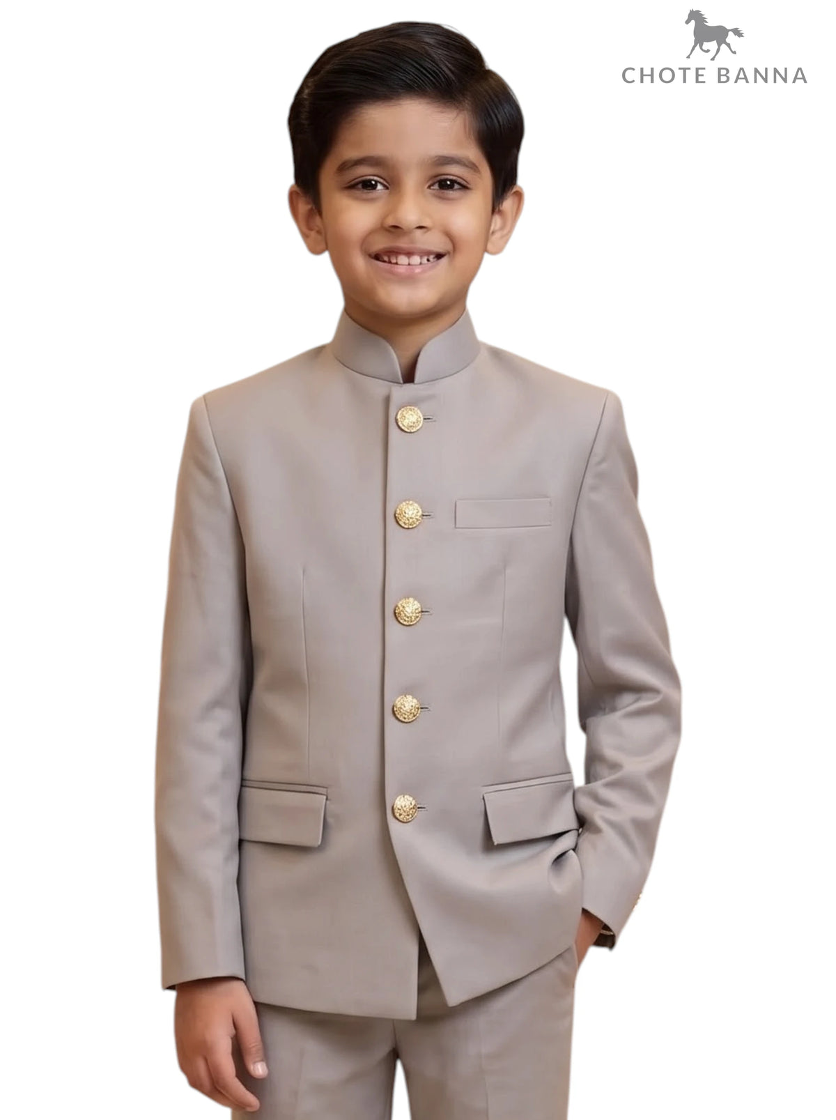 Chotte Banna Kids Jodhpuri Suit-23-5003-2 for Royal Events
