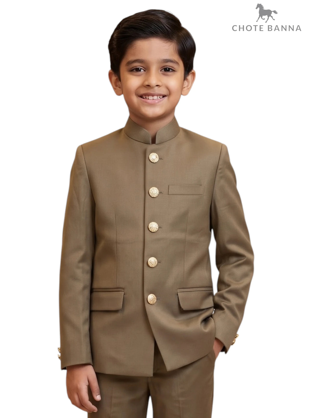 Chotte Banna Kids Jodhpuri Suit-23-5003-2 for Royal Events