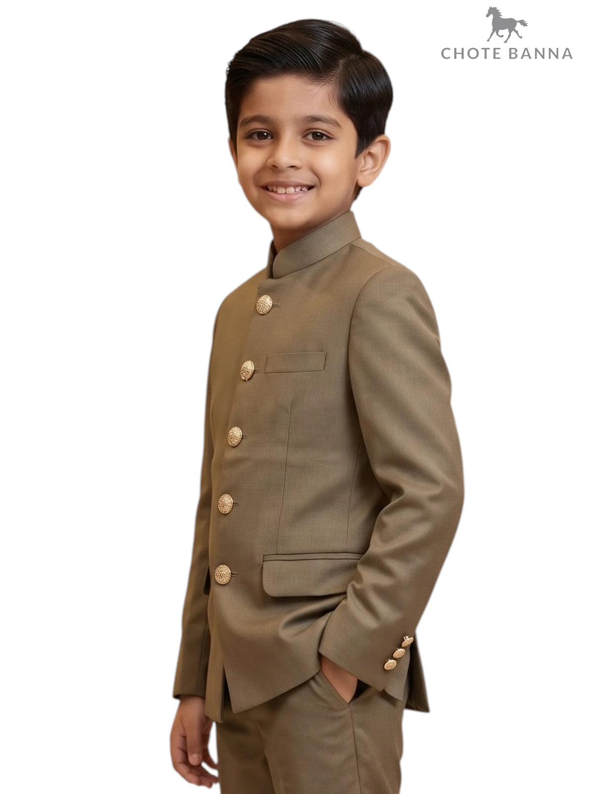 Chotte Banna Kids Jodhpuri Suit-23-5003-2 for Royal Events