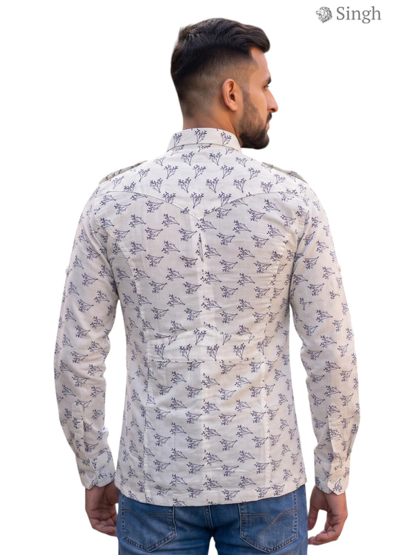 Singh Hunting Shirts-1308-71: Premium Royal Wear