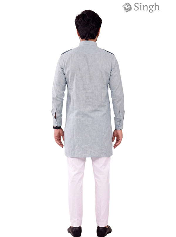 Singh JK FULL-10-102-3 Men's Kurta for Royal Occasions