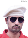 Singh Men's Beret Cap (Cotton)- Premium Royal Style