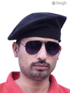 Singh Men's Beret Cap (Cotton)- Premium Royal Style