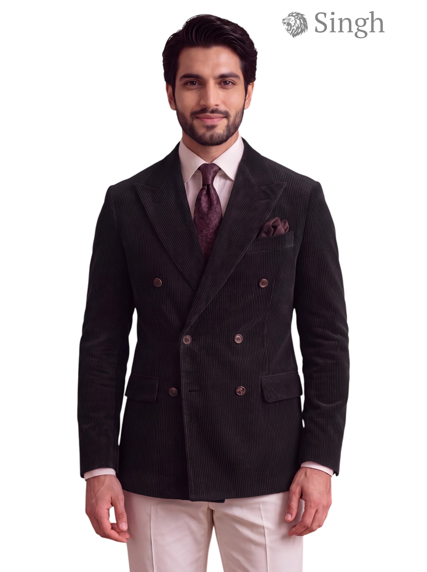 DOUBLE BREASTED BLAZER  (MEN'S)