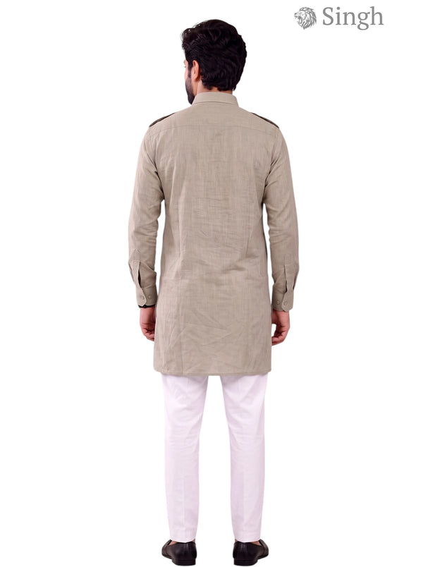 Singh JK FULL-10-102-3 Men's Kurta for Royal Occasions