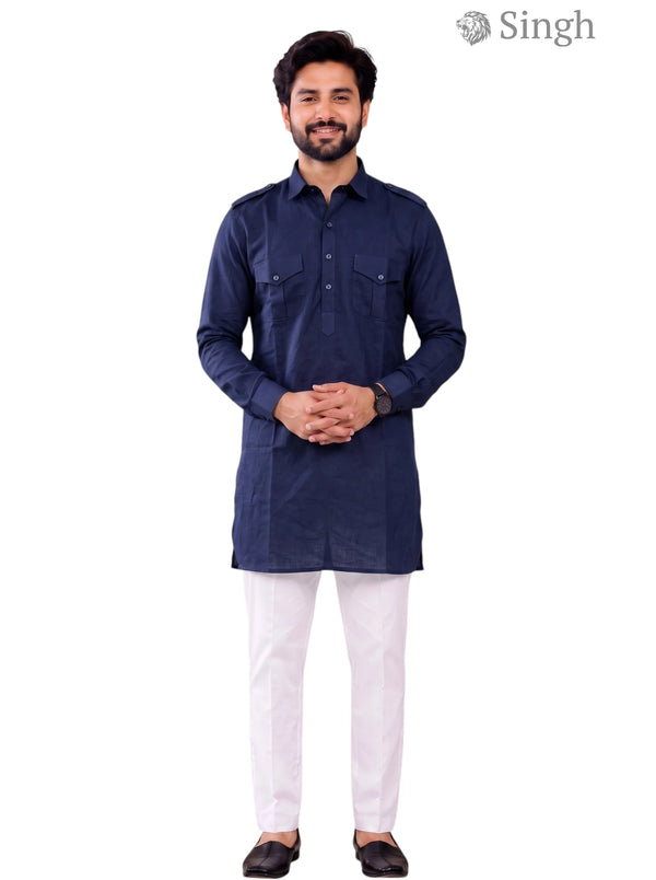 Singh JK FULL-10-102-3 Men's Kurta for Royal Occasions
