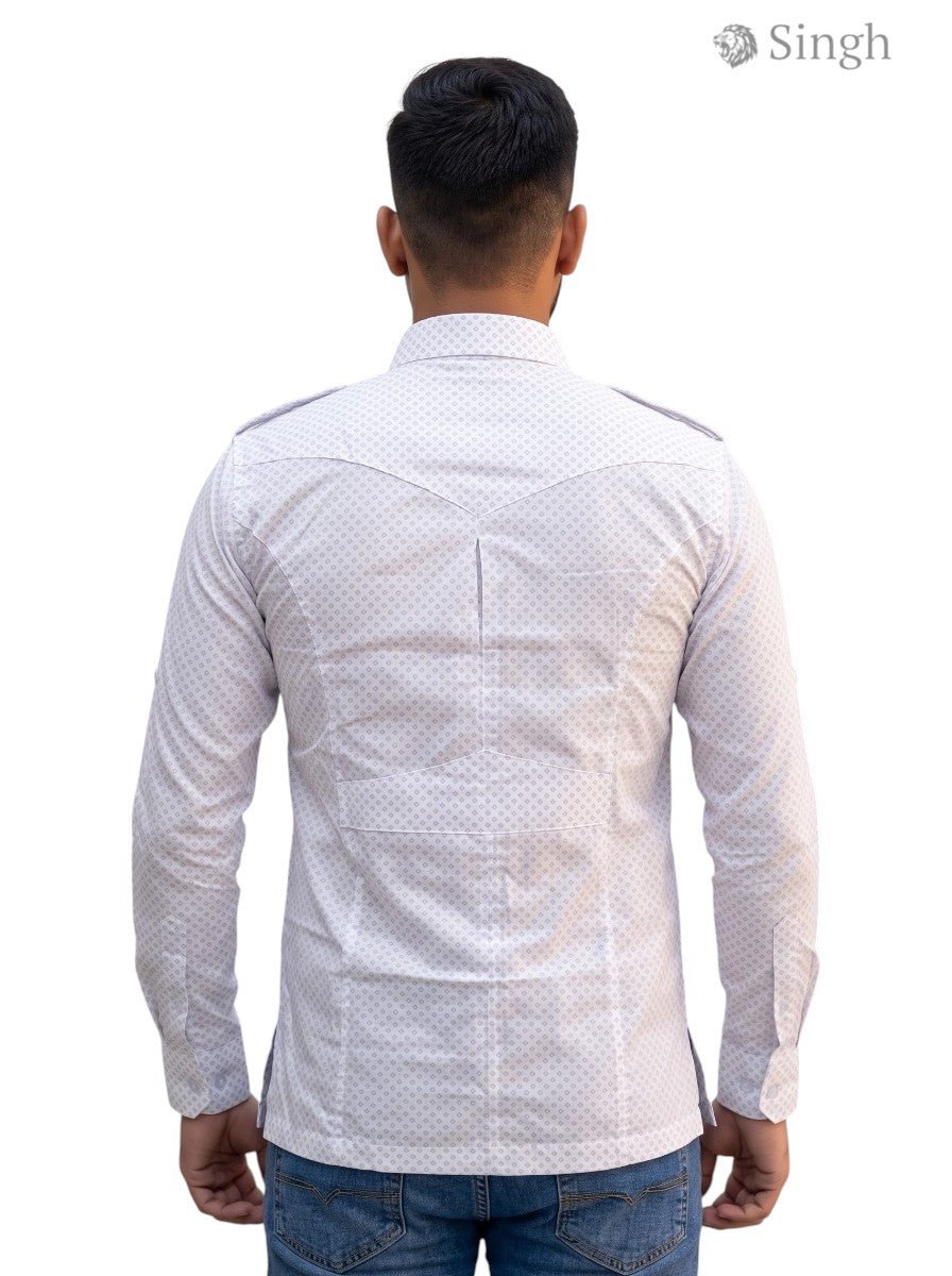 Singh Luxury Hunting Shirts-1308-338 for Regal Wear