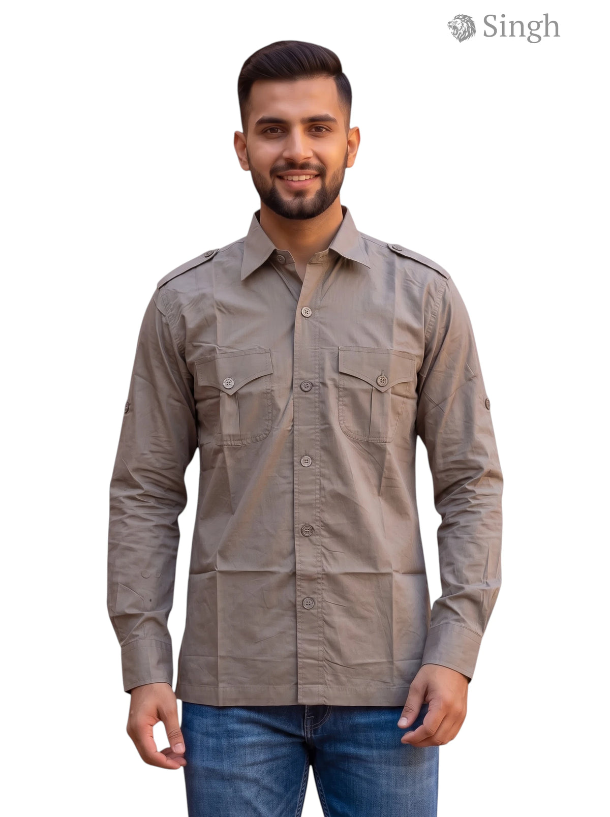 SINGH Hunting Shirts-1310-189: Luxury Ethnic Style