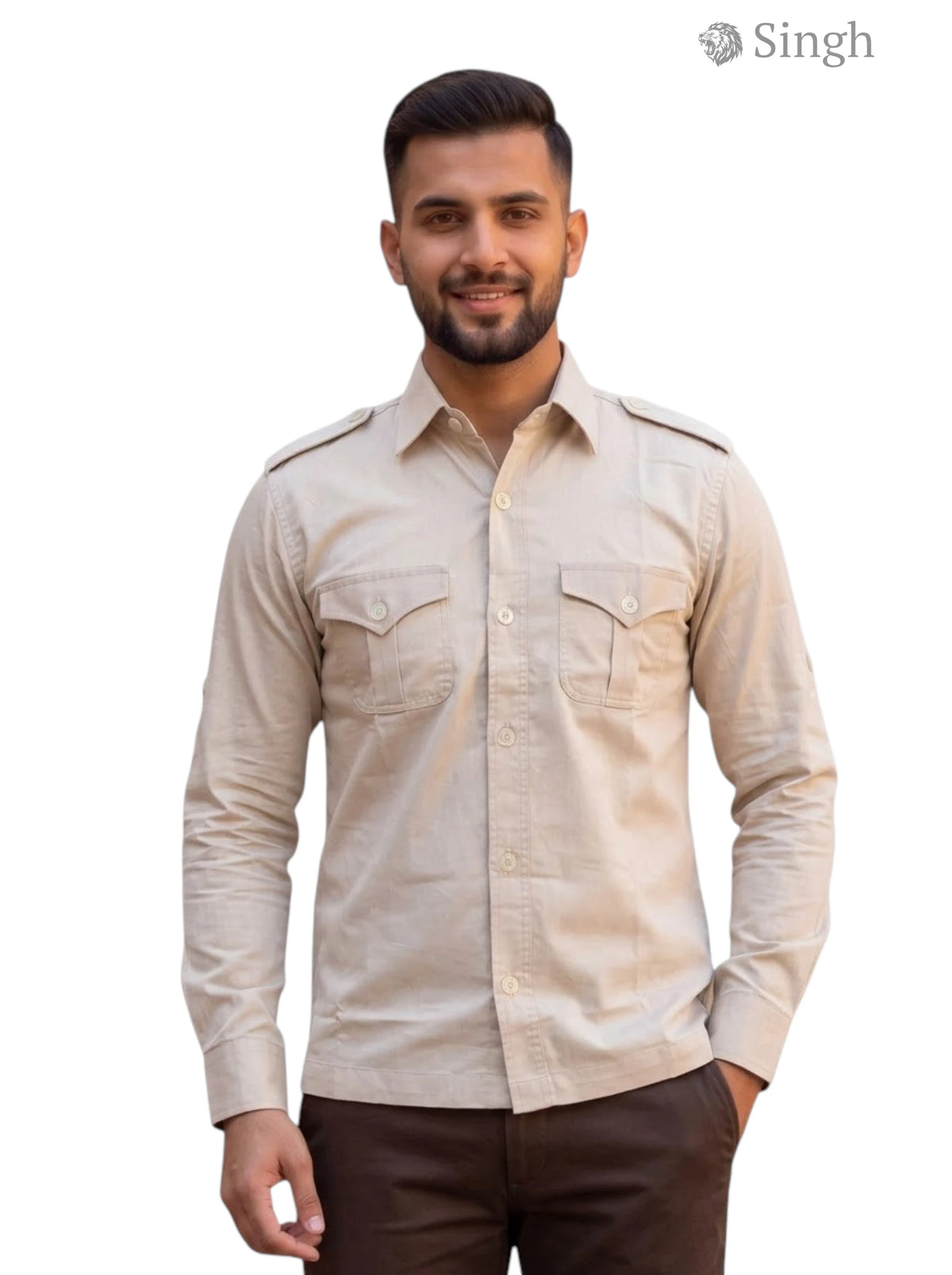 Singh Premium Hunting Shirts-1310-197 for Regal Elegance