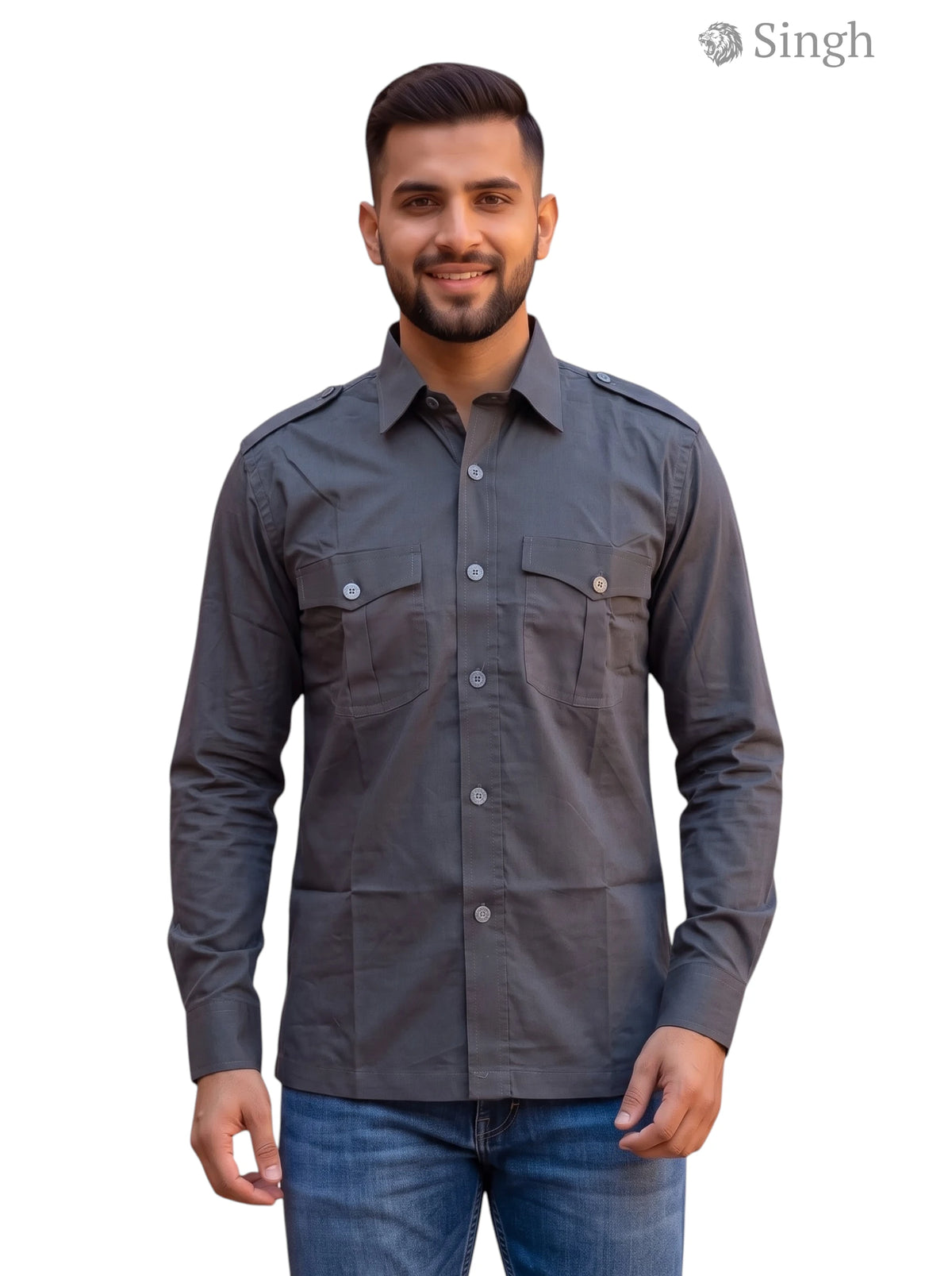 SINGH Hunting Shirts-1310-189: Luxury Ethnic Style