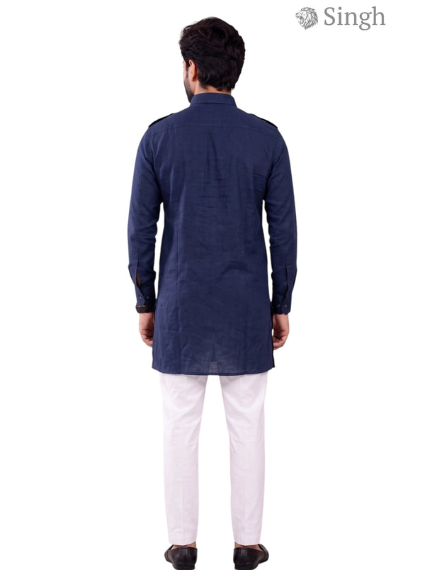 Singh JK FULL-10-102-3 Men's Kurta for Royal Occasions