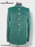 Elegant green M Jodhpuri Suit featuring a velvet coat for men with golden buttons and a stylish collar