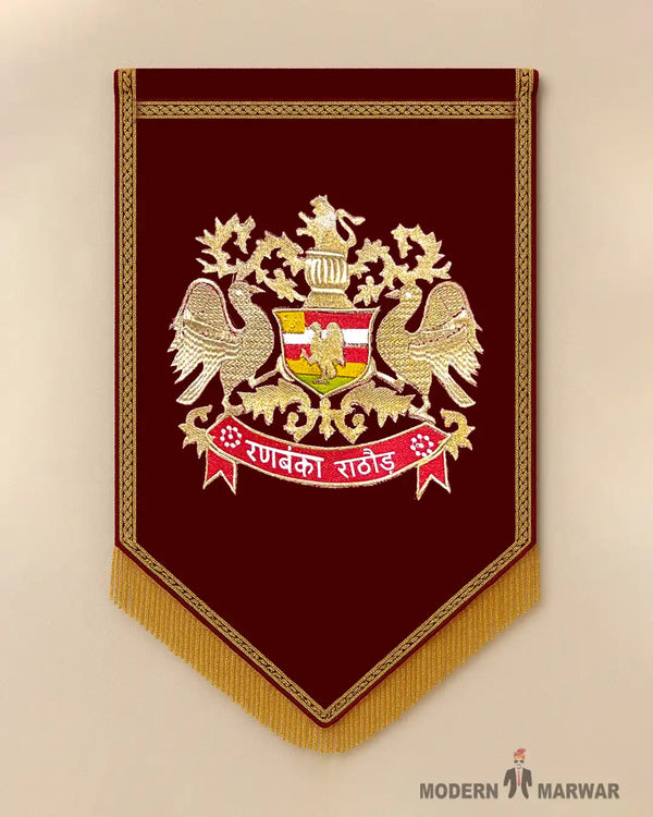 Rathore Logo – Royal Flag for Wedding & Home Decoration